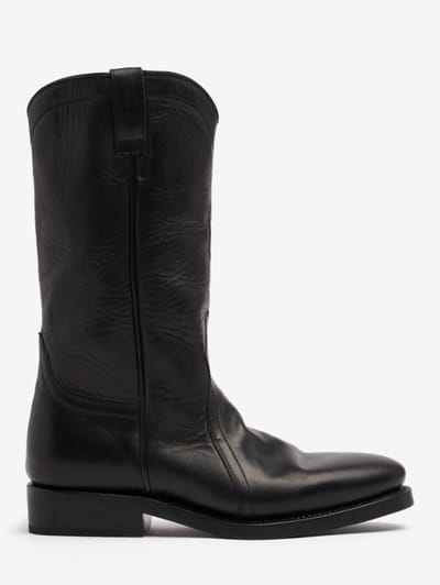 Jil Sander - 20mm Bruce leather cowboy boots