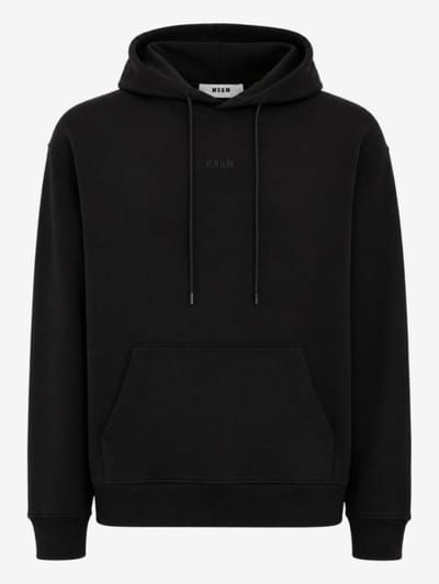 MSGM - Back printed hoodie