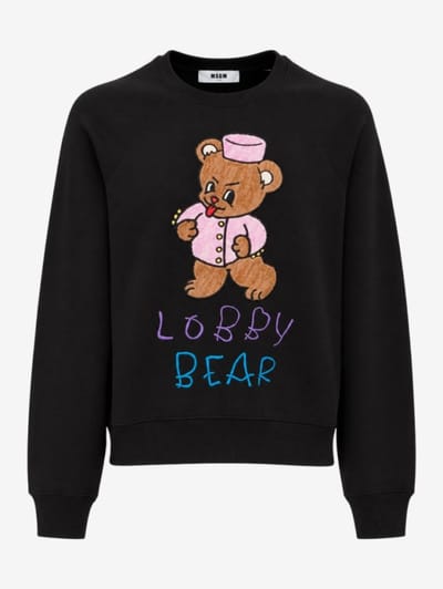 MSGM - Printed cotton sweatshirt