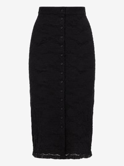 MSGM - Cotton pencil skirt