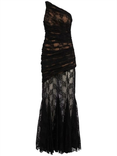 Giuseppe Di Morabito - One-shoulder lace maxi dress