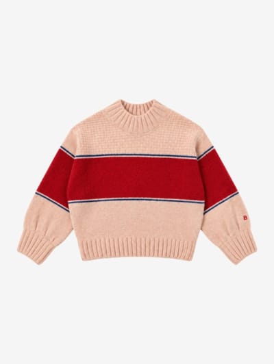 Bobo Choses - Striped jacquard sweater