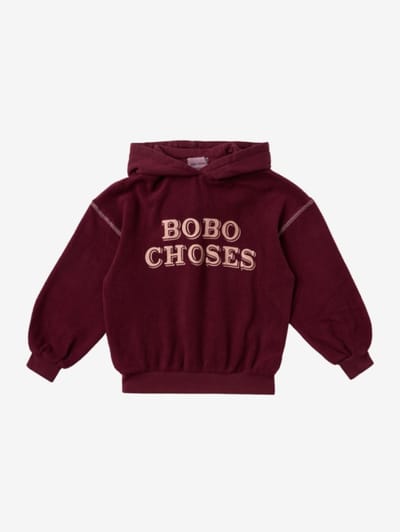Bobo Choses - Organic cotton hoodie with embossed logo