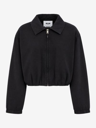 MSGM - Cotton bomber jacket