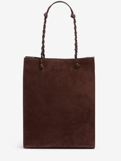 Jil Sander - Tangle suede tote bag