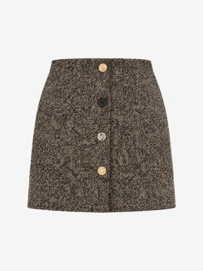 MSGM - Buttoned mini skirt