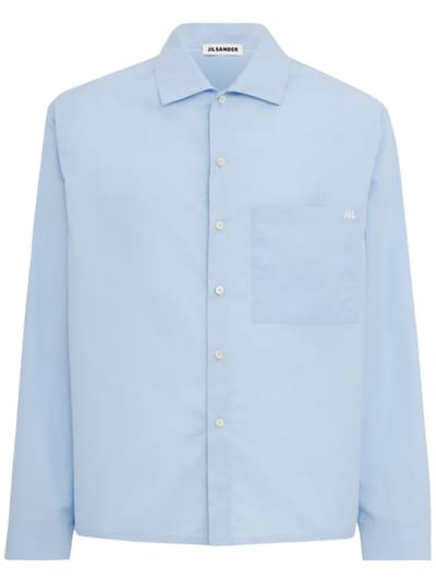 Jil Sander - Cotton poplin shirt with pocket