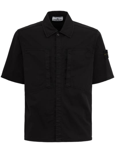 Stone Island - Short-sleeved shirt with chest pockets