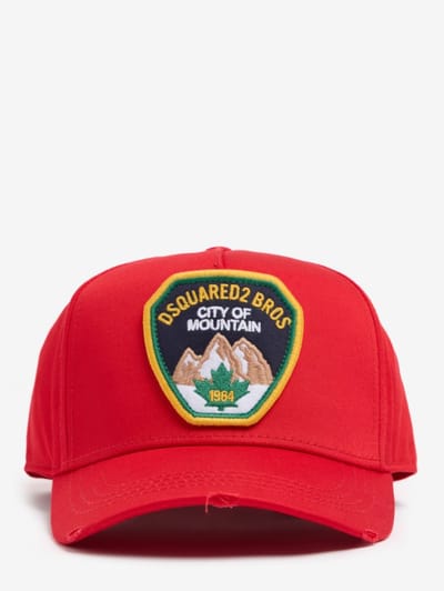 Dsquared2 - Patch cotton canvas baseball cap