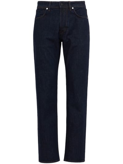 Stone Island - Cotton denim jeans with badge