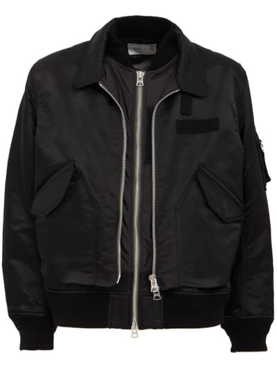 Sacai - Cotton Nylon Twill Blouson