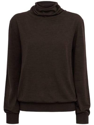 Khaite - Merino wool turtleneck sweater