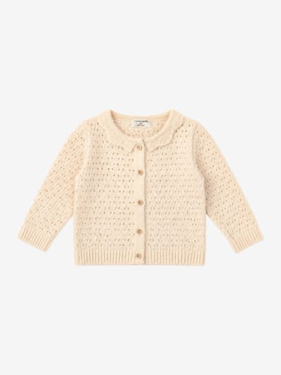 1 + IN THE FAMILY - Pointelle cardigan