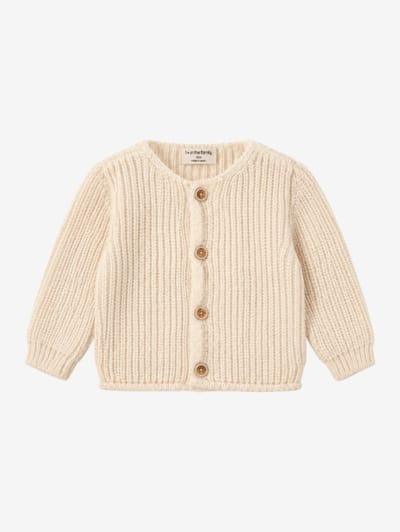 1 + IN THE FAMILY - Ribbed cardigan