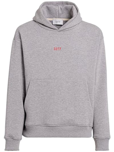 SOTF - Cotton hoodie with embroidered logo