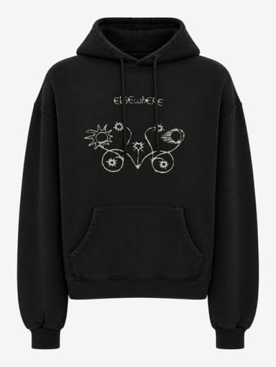 Bluemarble - Celestial Elsewhere cotton hoodie