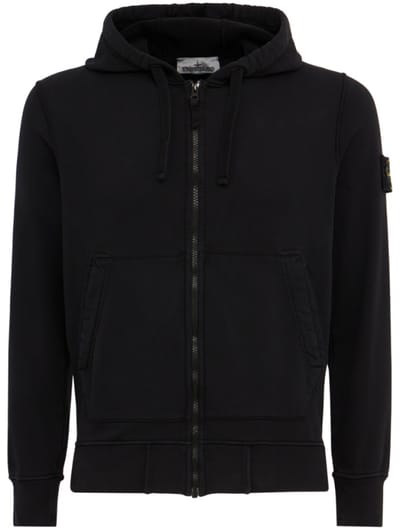 Stone Island - Zip-up hooded sweatshirt