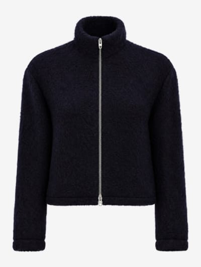 Jil Sander - Polyester zip-up sweatshirt