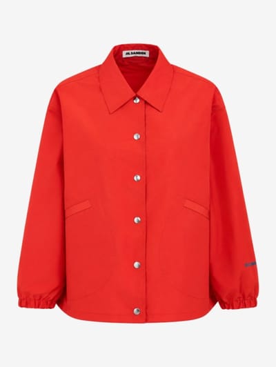 Jil Sander - Polyester jacket with logo