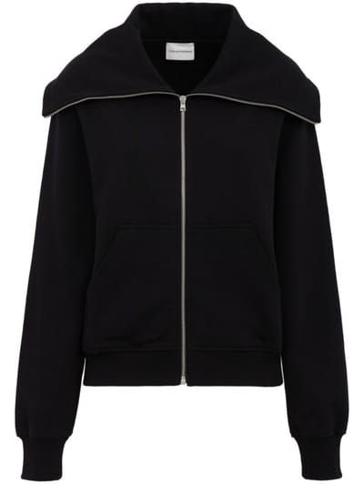 7 For All Mankind - High neck zip hoodie