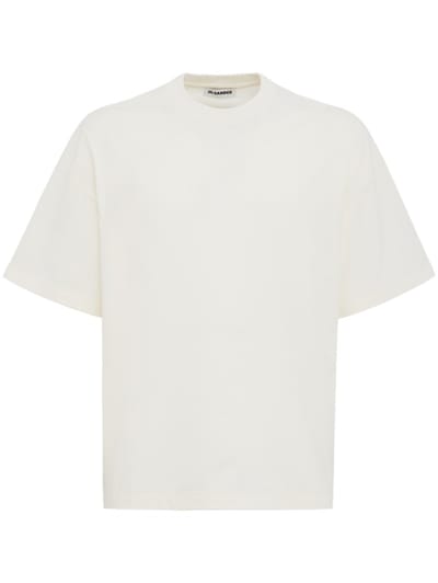 Jil Sander - Jil Sander logo cotton t-shirt