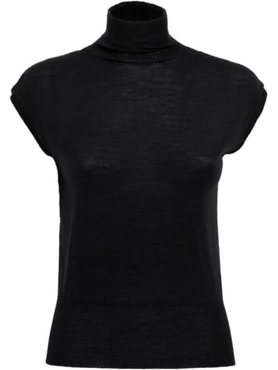 Rick Owens - knitted turtle neck top