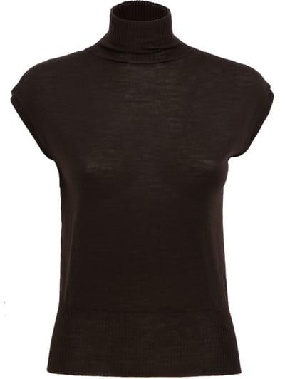 Rick Owens - knitted turtle neck top