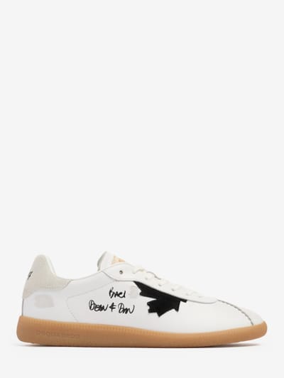 Dsquared2 - Leather & poly logo sneakers