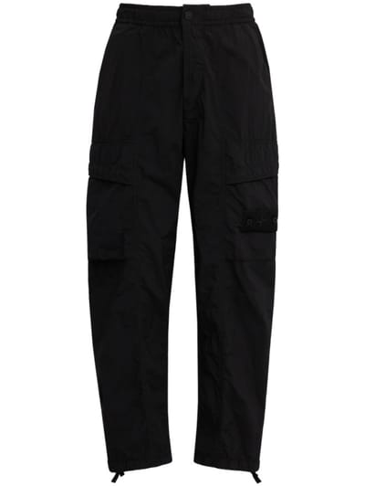 Stone Island - Cotton cargo pants with utility pockets