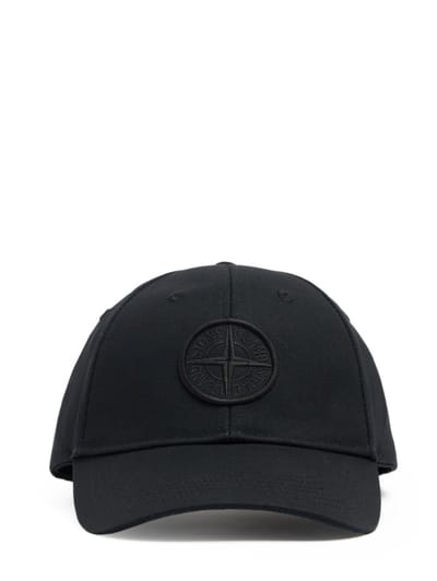 Stone Island - Baseball cap with embossed logo