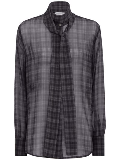 7 For All Mankind - L/S Bow Shirt