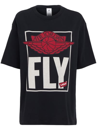 Jordan - Cotton t-shirt with graphic print