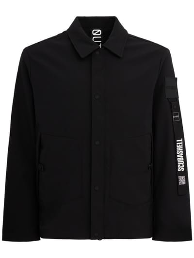 OUTHERE - Technical jacket with classic collar