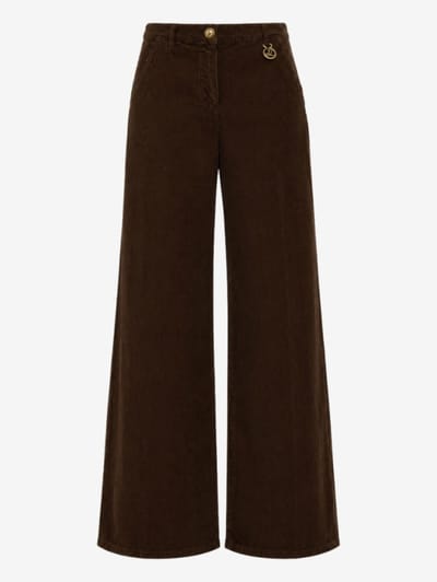 LUISA SPAGNOLI - Wide-leg corduroy pants