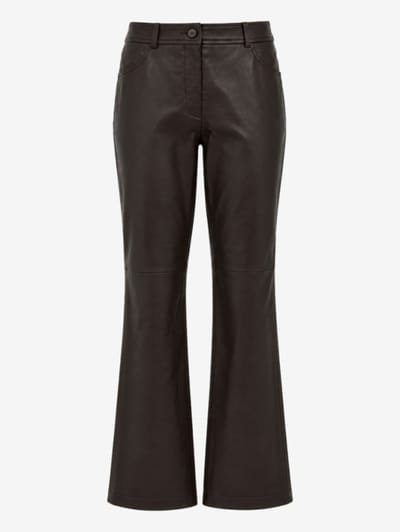 LUISA SPAGNOLI - Overt leather pants