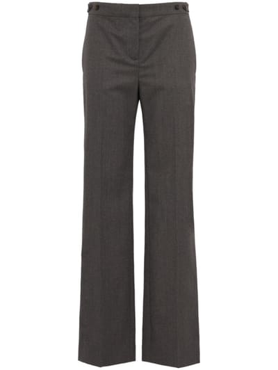 Stella McCartney - Wool tailored pants with tabs
