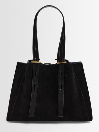 Minobossi - Suede shoulder bag