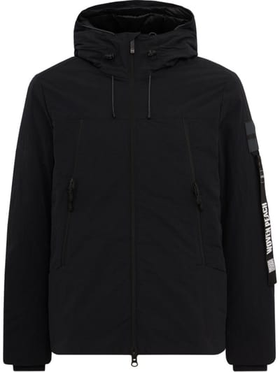 OUTHERE - Nylon hooded down jacket