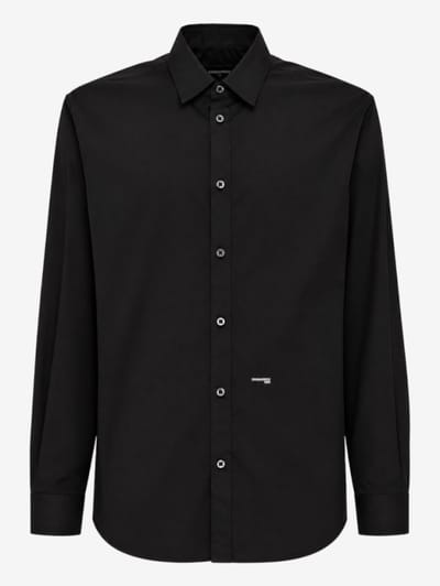 Dsquared2 - Relax Dan cotton blend shirt