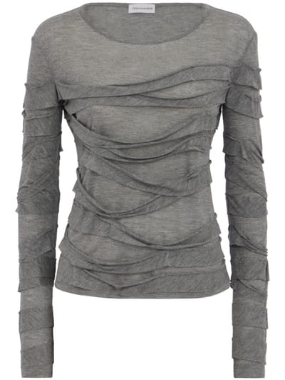 7 For All Mankind - Ribbon long sleeve t-shirt
