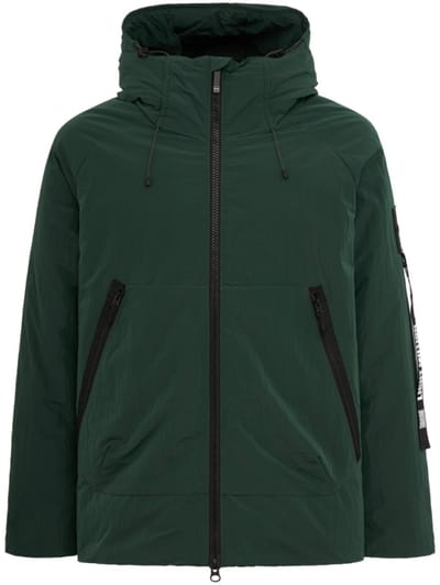 OUTHERE - Root hooded nylon down jacket