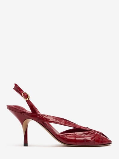 Jacquemus - Sandali slingback Poisson in vernice