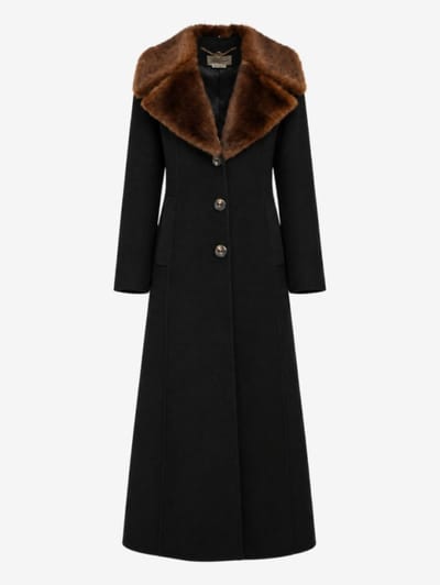 LUISA SPAGNOLI - Scolpito fur coat