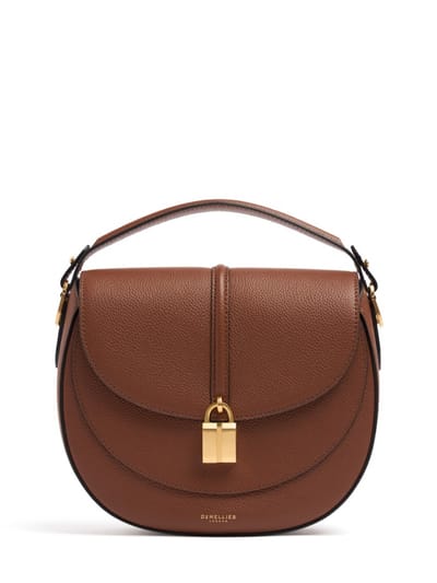 DeMellier - Grained leather top-handle bag