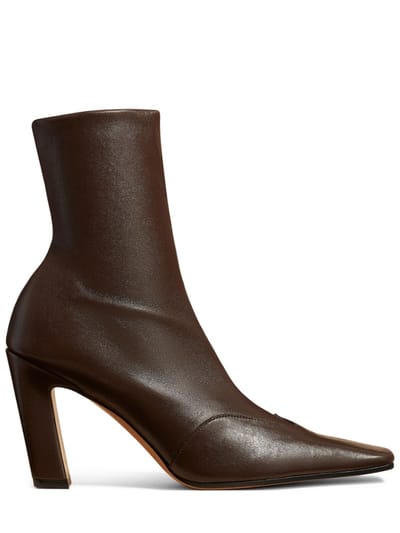 Khaite - Nevada lambskin ankle boots