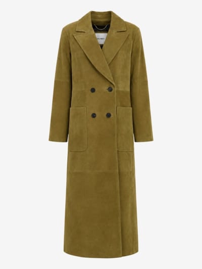 HALFBOY - Suede coat