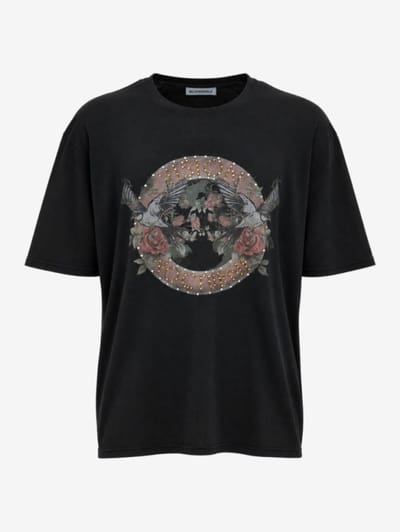 Bluemarble - Vision Nocturne boxy cotton t-shirt