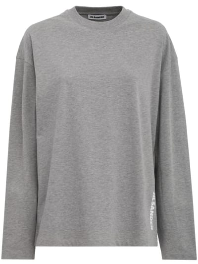 Jil Sander - Crew neck cotton jersey t-shirt