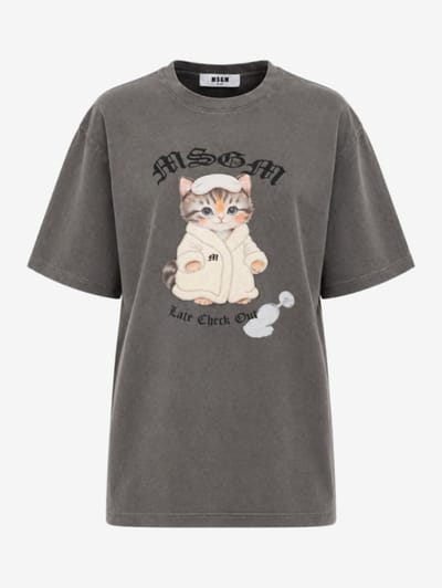 MSGM - Printed t-shirt
