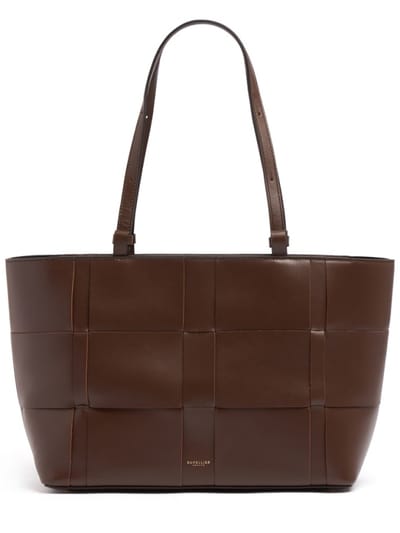 DeMellier - Florence woven leather shopper bag